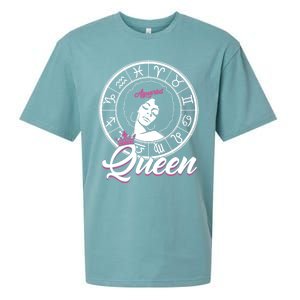 Aquarius Queen Are Born In January 20 To February 18 Gift Sueded Cloud Jersey T-Shirt