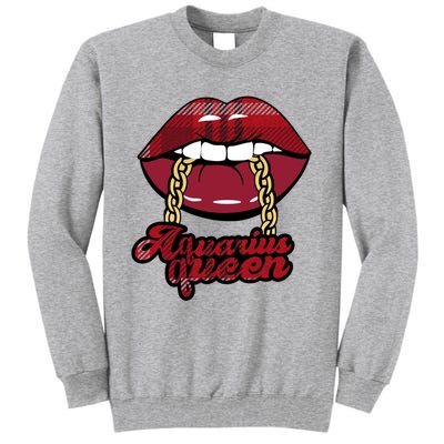 Aquarius Queen Astrology Zodiac Gift Tall Sweatshirt