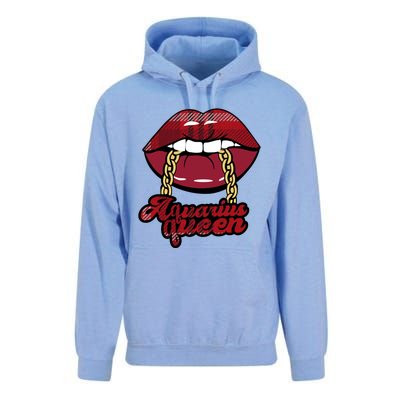 Aquarius Queen Astrology Zodiac Gift Unisex Surf Hoodie