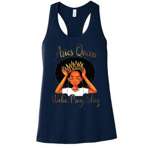 Aries Queens Are Born In March 21 To April 19 Women's Racerback Tank