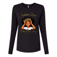 Aquarius Queens Are Born in January 20 February 18 Womens Cotton Relaxed Long Sleeve T-Shirt