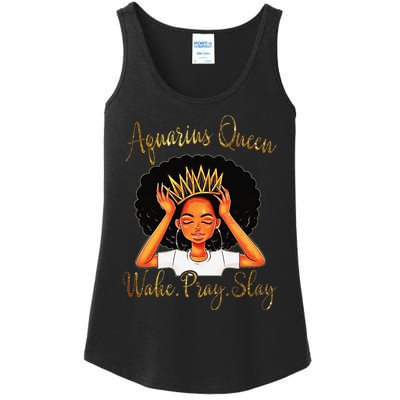 Aquarius Queens Are Born in January 20 February 18 Ladies Essential Tank