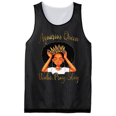 Aquarius Queens Are Born in January 20 February 18 Mesh Reversible Basketball Jersey Tank