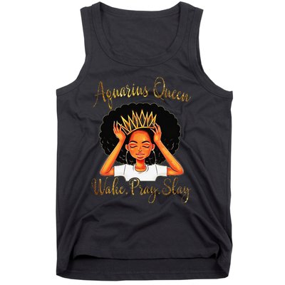 Aquarius Queens Are Born in January 20 February 18 Tank Top