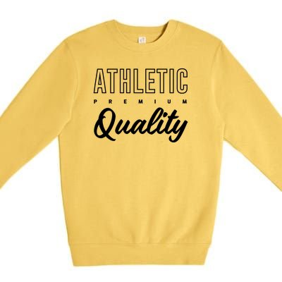 Athletic Quality Premium Crewneck Sweatshirt