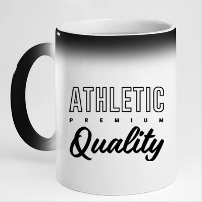 Athletic Quality 11oz Black Color Changing Mug