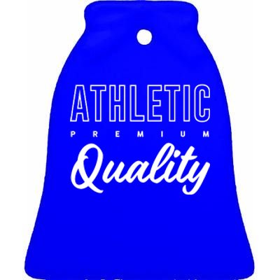 Athletic Quality Ceramic Bell Ornament