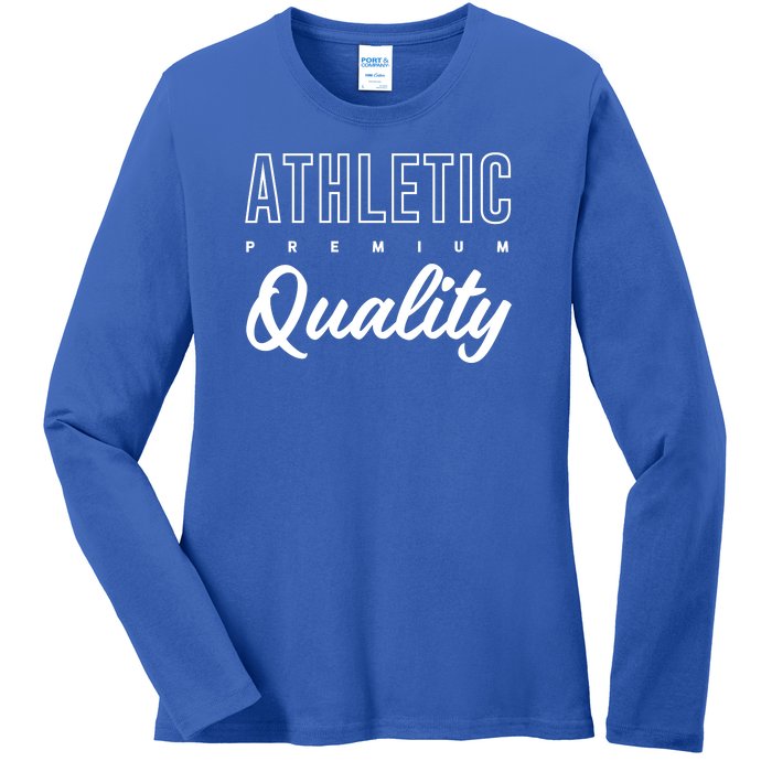 Athletic Quality Ladies Long Sleeve Shirt