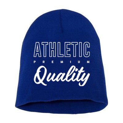 Athletic Quality Short Acrylic Beanie