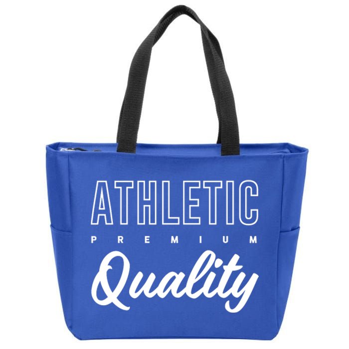 Athletic Quality Zip Tote Bag