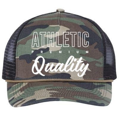 Athletic Quality Retro Rope Trucker Hat Cap