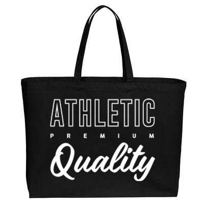 Athletic Quality Cotton Canvas Jumbo Tote