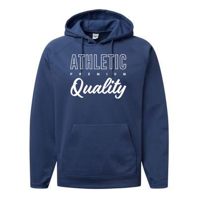 Athletic Quality Performance Fleece Hoodie