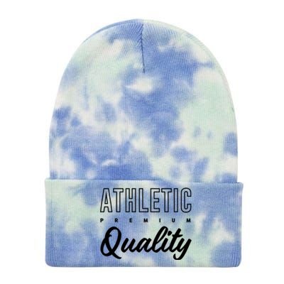 Athletic Quality Tie Dye 12in Knit Beanie