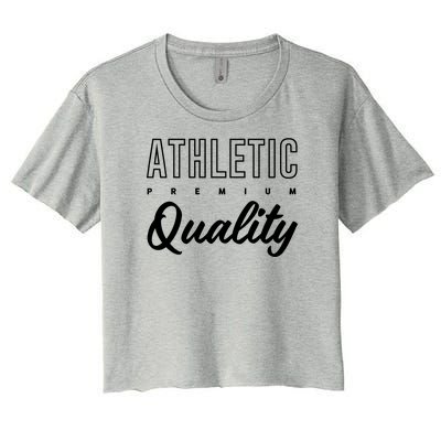 Athletic Quality Women's Crop Top Tee