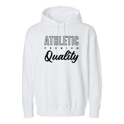 Athletic Quality Garment-Dyed Fleece Hoodie