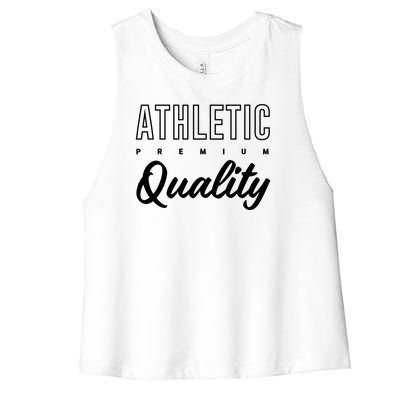 Athletic Quality Women's Racerback Cropped Tank