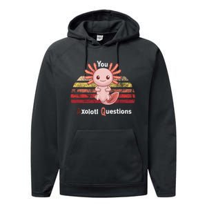 Axolotl Questions Performance Fleece Hoodie