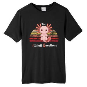 Axolotl Questions Tall Fusion ChromaSoft Performance T-Shirt