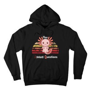 Axolotl Questions Tall Hoodie