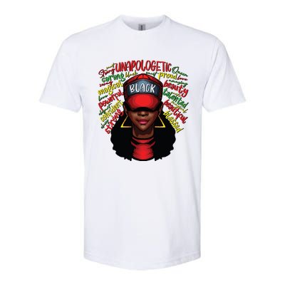 African Queen Black History Month African American Ladies Softstyle® CVC T-Shirt