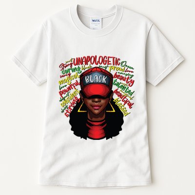 African Queen Black History Month African American Ladies Tall T-Shirt