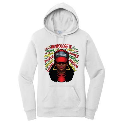 African Queen Black History Month African American Ladies Women's Pullover Hoodie