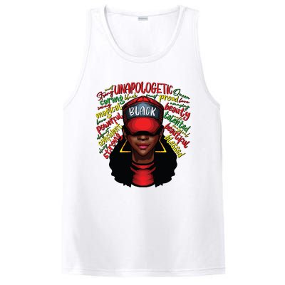 African Queen Black History Month African American Ladies PosiCharge Competitor Tank