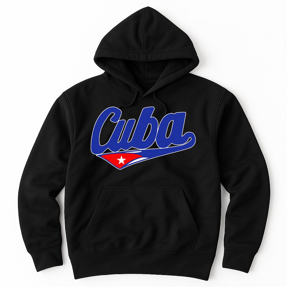Asere Que Bola Cuban Havana Cuba Cuban Flag Baseball Hoodie