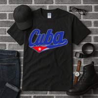 Asere Que Bola Cuban Havana Cuba Cuban Flag Baseball Tall T-Shirt