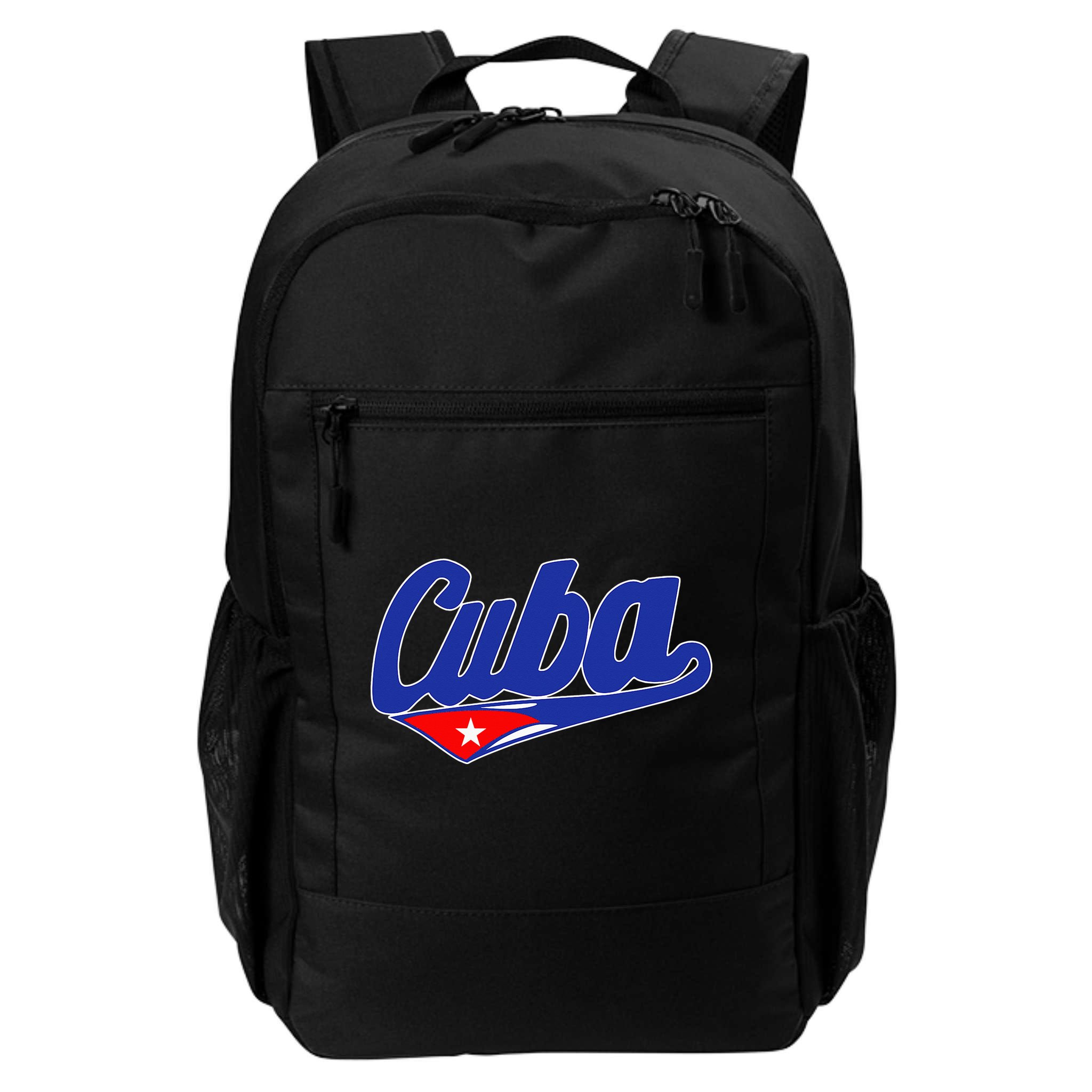 Asere Que Bola Cuban Havana Cuba Cuban Flag Baseball Backpack
