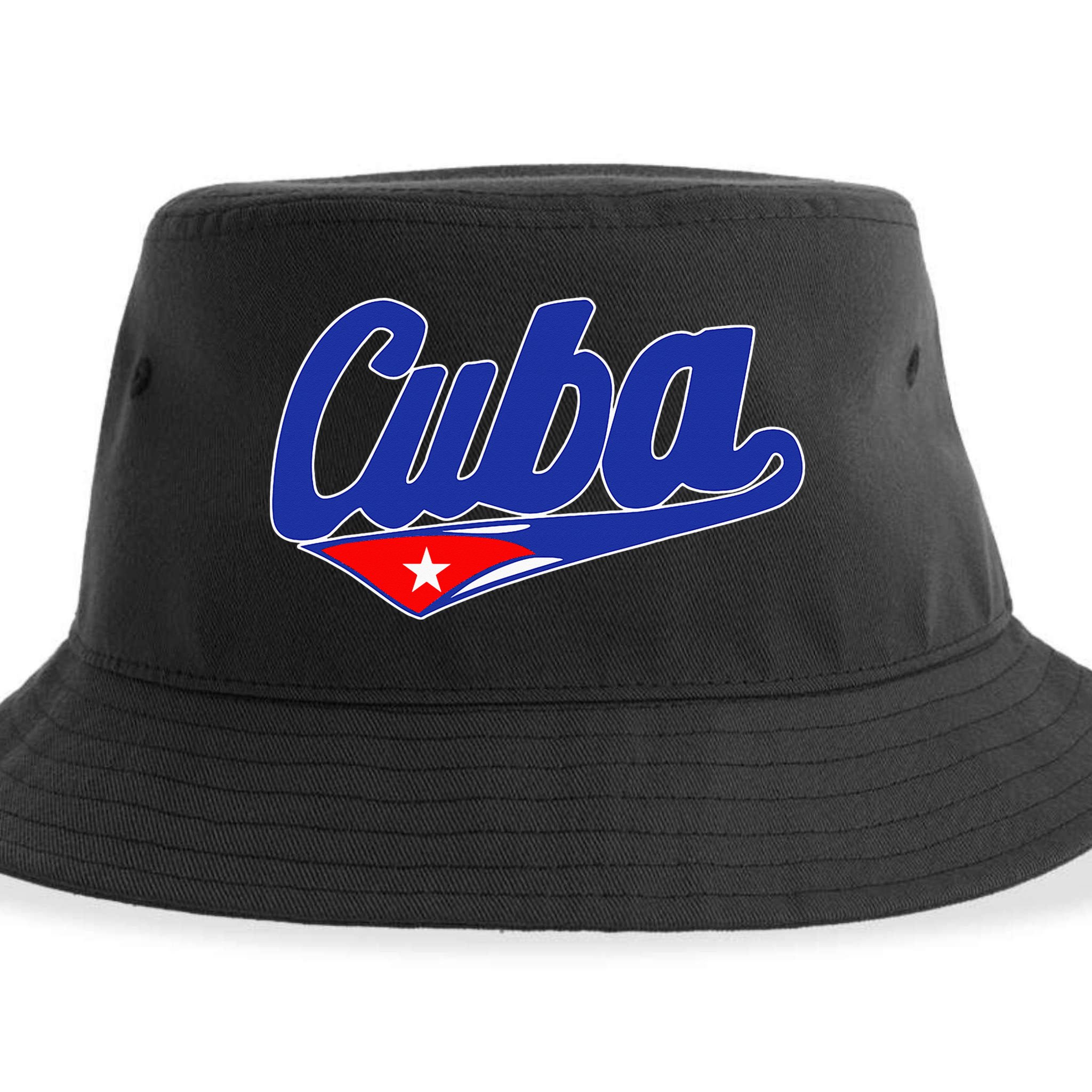 Asere Que Bola Cuban Havana Cuba Cuban Flag Baseball Sustainable Bucket Hat