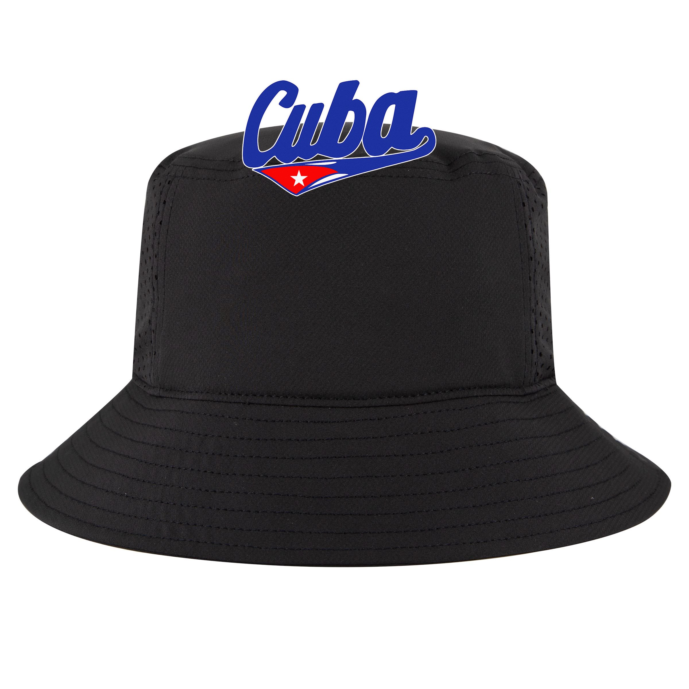 Asere Que Bola Cuban Havana Cuba Cuban Flag Baseball Bucket Hat