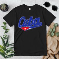 Asere Que Bola Cuban Havana Cuba Cuban Flag Baseball Premium T-Shirt