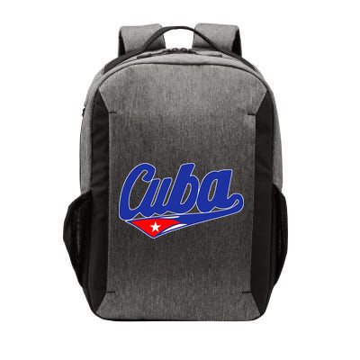 Asere Que Bola Cuban Havana Cuba Cuban Flag Baseball Vector Backpack
