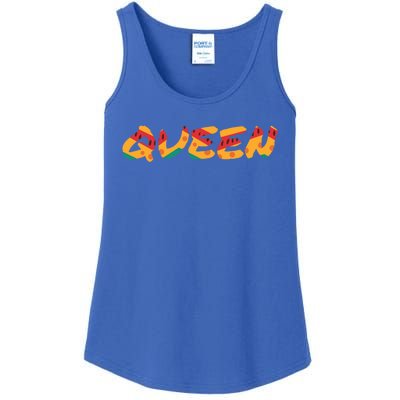 African Queen Black History Month Proud Heritage Gift Ladies Essential Tank