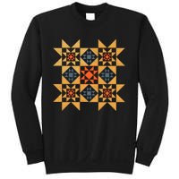 Autumn Quilt Block Cute Sweatshirt