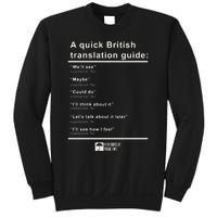 A Quick British Translations Guide Sweatshirt