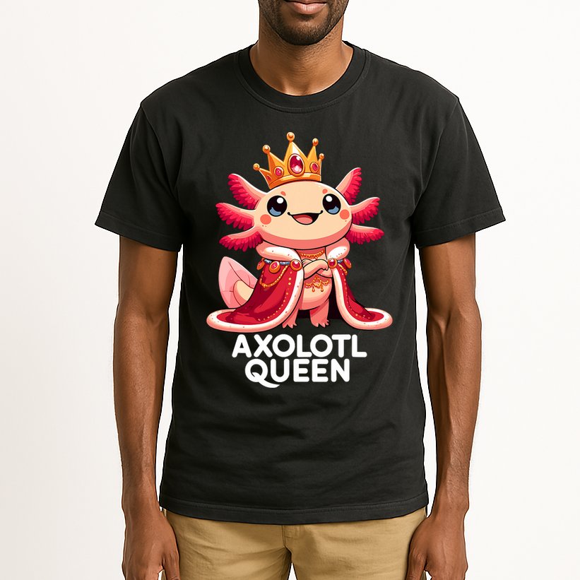 Axolotl Queen Cute Kawaii Axolotl Tall T-Shirt