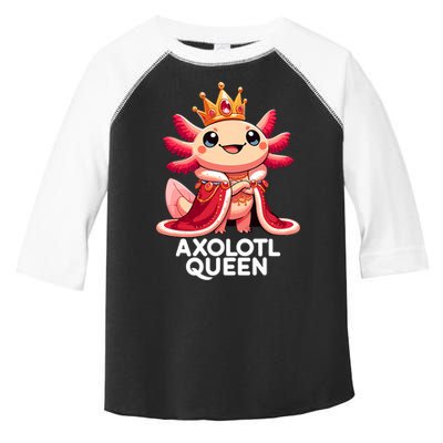 Axolotl Queen Cute Kawaii Axolotl Toddler Fine Jersey T-Shirt