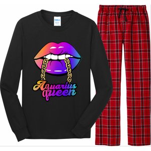 Aquarius Queen Cute Gift Long Sleeve Pajama Set