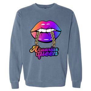 Aquarius Queen Cute Gift Garment-Dyed Sweatshirt