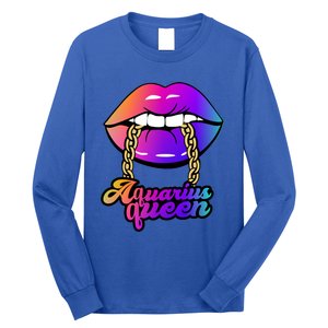 Aquarius Queen Cute Gift Long Sleeve Shirt