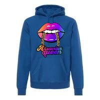 Aquarius Queen Cute Gift Premium Hoodie