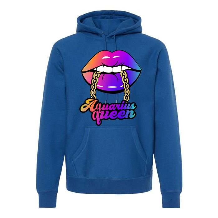 Aquarius Queen Cute Gift Premium Hoodie