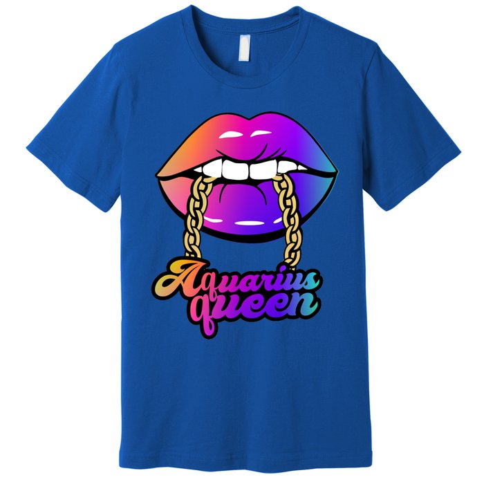 Aquarius Queen Cute Gift Premium T-Shirt