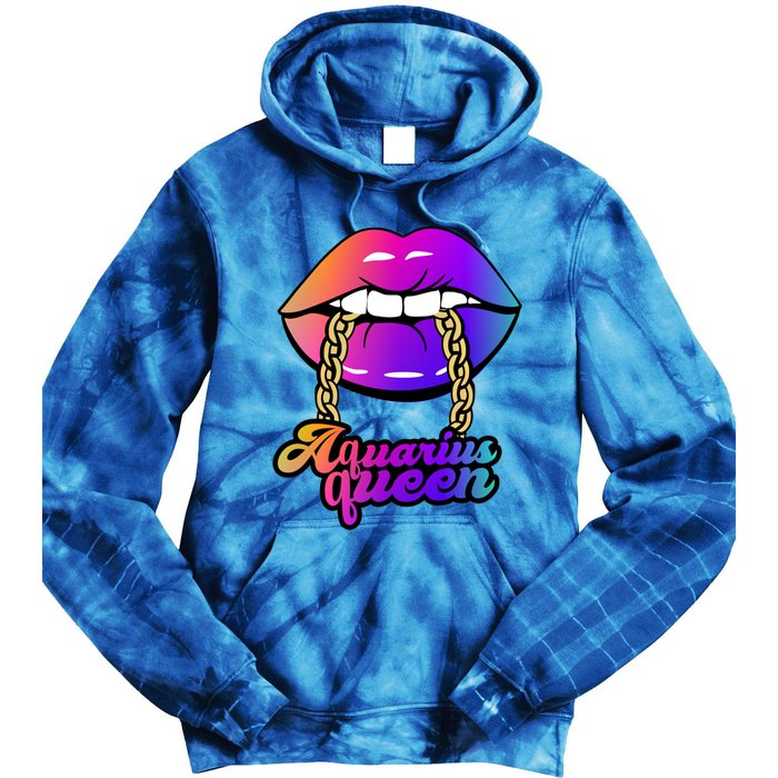 Aquarius Queen Cute Gift Tie Dye Hoodie