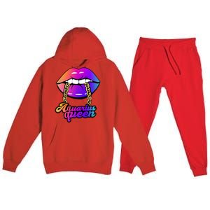 Aquarius Queen Cute Gift Premium Hooded Sweatsuit Set