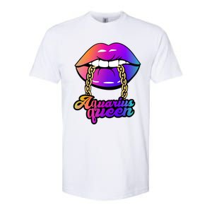 Aquarius Queen Cute Gift Softstyle CVC T-Shirt