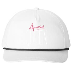 Aquarius Queen / Classy Aquarius Horoscope Quote Gift Snapback Five-Panel Rope Hat